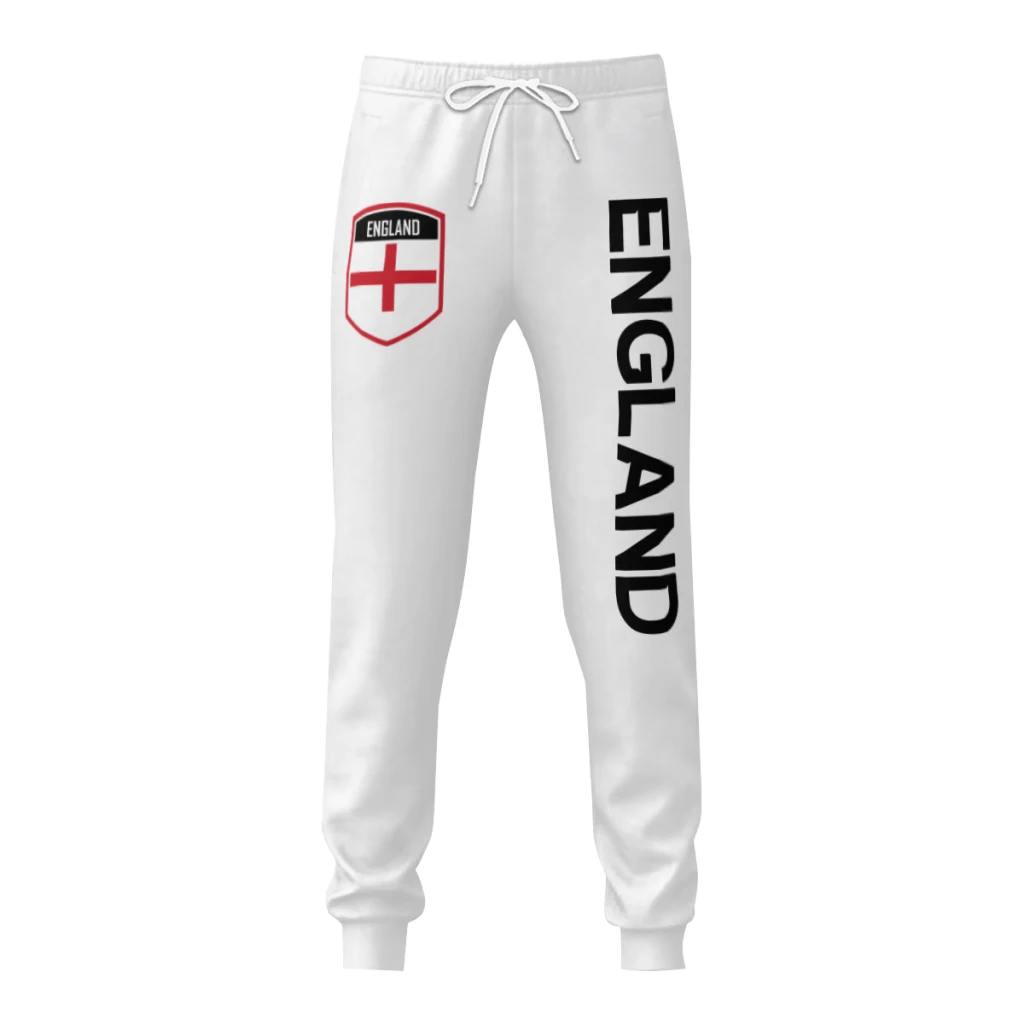 ENGLAND Flag Mens Sweatpants with Pockets Joggers for Men Sports Casual Sweat Pants With Drawstring