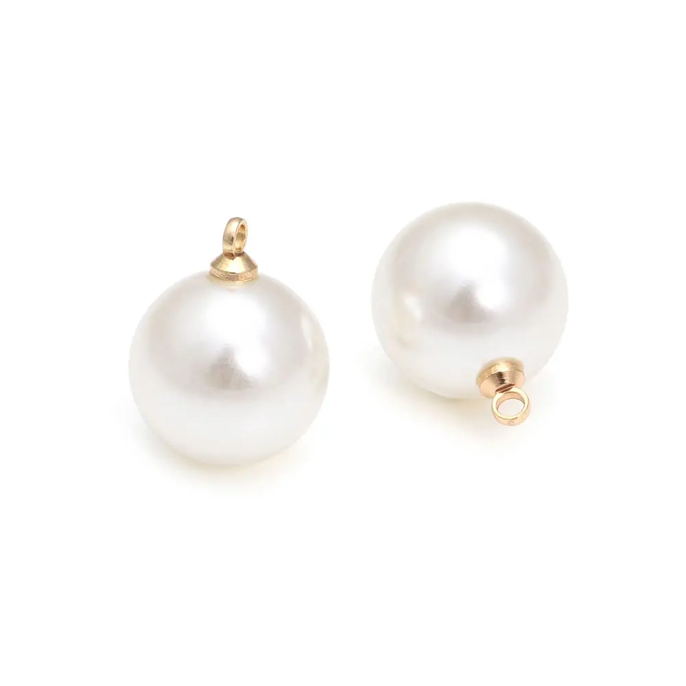 Plastic Imitation Round Ball, Drop Shape Beads, Charms, Pingentes, Achados, Acessórios, 6mm, 8mm, 10mm, 12mm, 14mm, 16mm, 20Pcs
