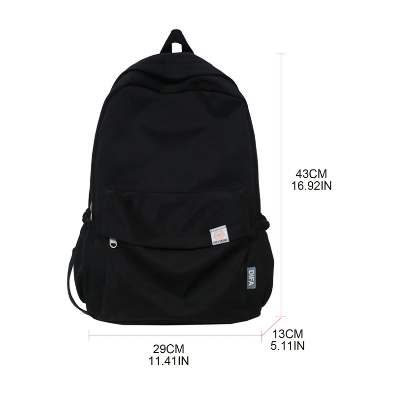 กระเป๋าเป้สะพายหลังผ้าใบหลายกระเป๋ากระเป๋าเดินทาง Rucksack วัยรุ่น Casual Daypack School Bookbag