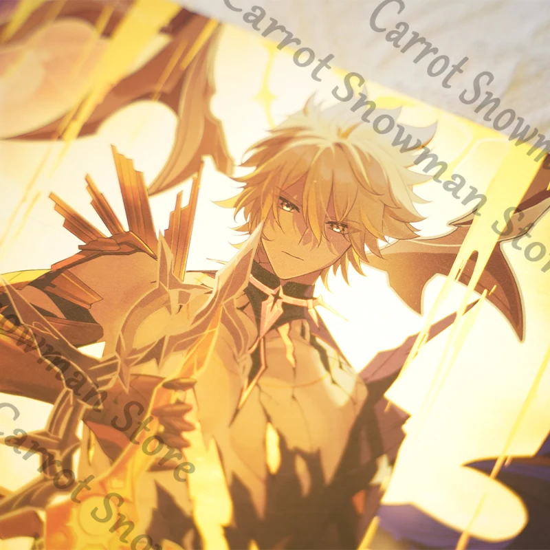 Honkai: Star Rail sacro • Phainon - serie sole scorcante colleghi ambito cartolina regalo squisito elemento quadratico