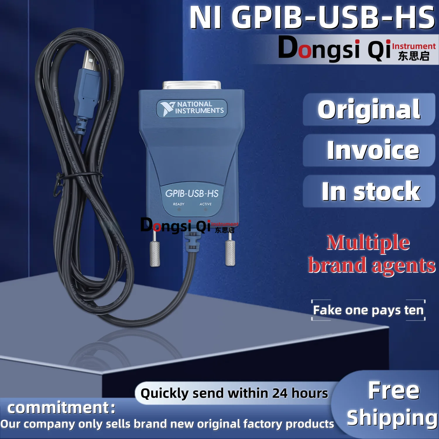 1 قطعة // الكثير ni GPIB-USB-HS GPIB-US-HS بطاقة GPIB إلى بطاقة USB ni بطاقة الحصول على بطاقة IEEE488 778927 -01 مخزون أصلي 100%