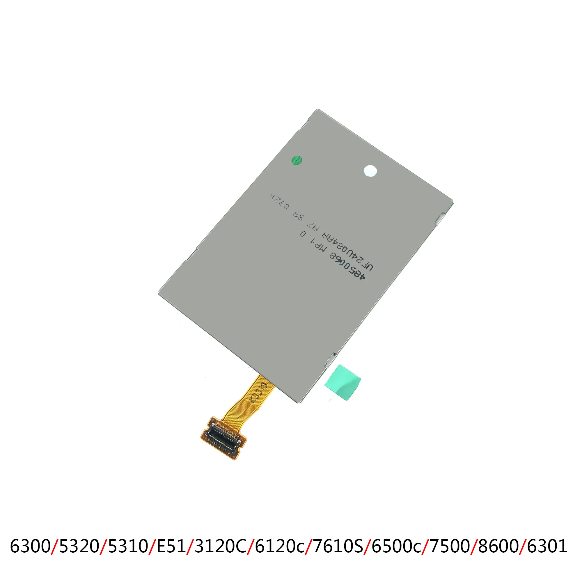 Per Nokia 6300 5320 5310 E51 cellulare LCD 6120c 7610S 6500c schermo LCD 6500S 6303 5610 E65 5700 sostituzione parte LCD