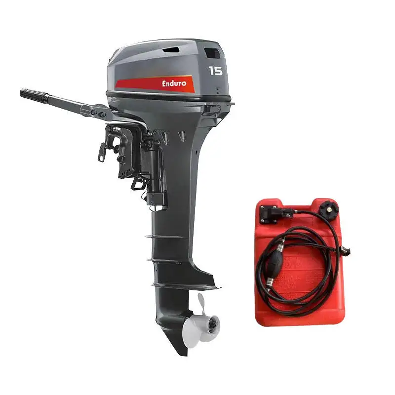 China Outboard Motor Marine Boat Engine 2 Stroke 15hp Compatible With China Sale