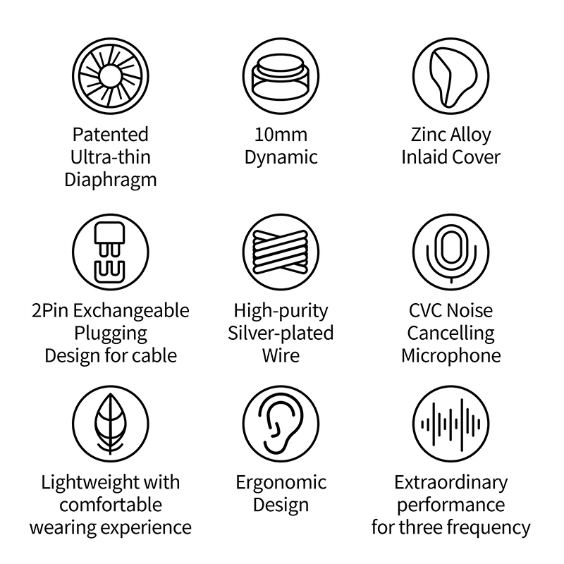 Cca craメタルヘッドホン,イヤーモニター,低音,マイク付き有線イヤホン,スポーツゲーム,hi-fi,キャンセル