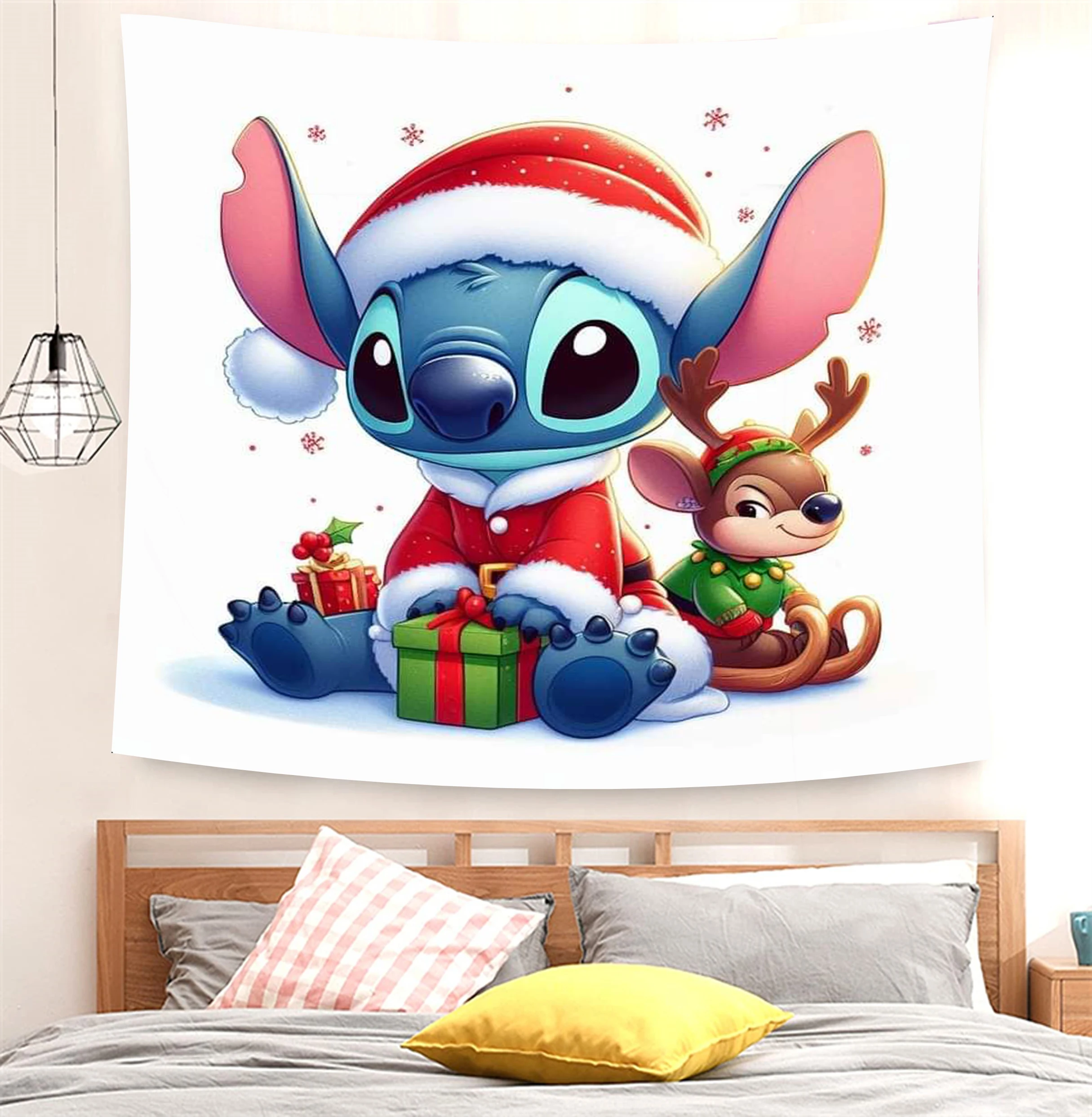 Christmas Stitch Tapestry New Year Tapestry Home Decoration Background Tapestry Painting Home Decoration Wall Decoration