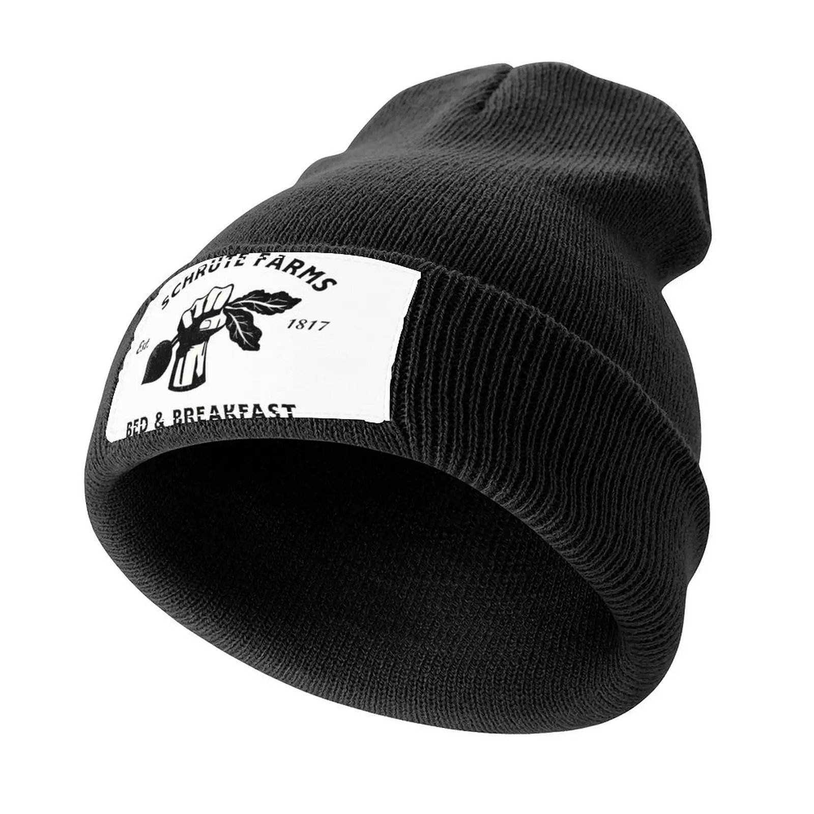 Schrute Farms Bed and BreakfastCap Knitted Cap Vintage Beach Outing Wild Ball Hat Girl Men's