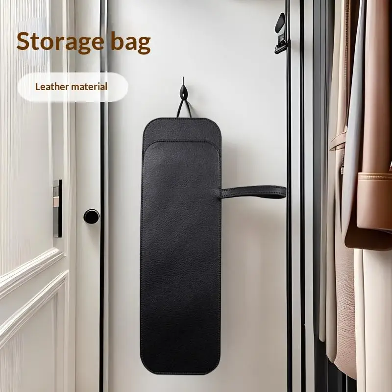PU Leather Umbrella Sleeve Colorful Umbrella Cover Case Portable Waterproof Umbrella Storage Pocket For Folding Umbrellas