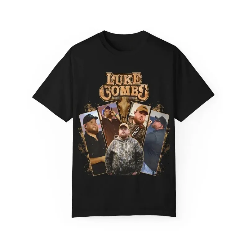 Luke Combs Merch 2026 Unisex T-shirt Men Short Sleeve Tops fashion Tee Clothes Causal Y2K Tops