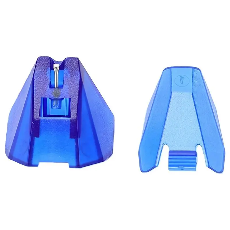 SQPP-Phono Cartridge Replacement Needle For 2M Blue Moving Magnet- Elliptical Tip For Vinyl Record Player Needle