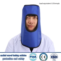 Genuine x-ray protective 0.35mmpb lead cap radioactive workshops, nuclear power plants radiological protection lead cap