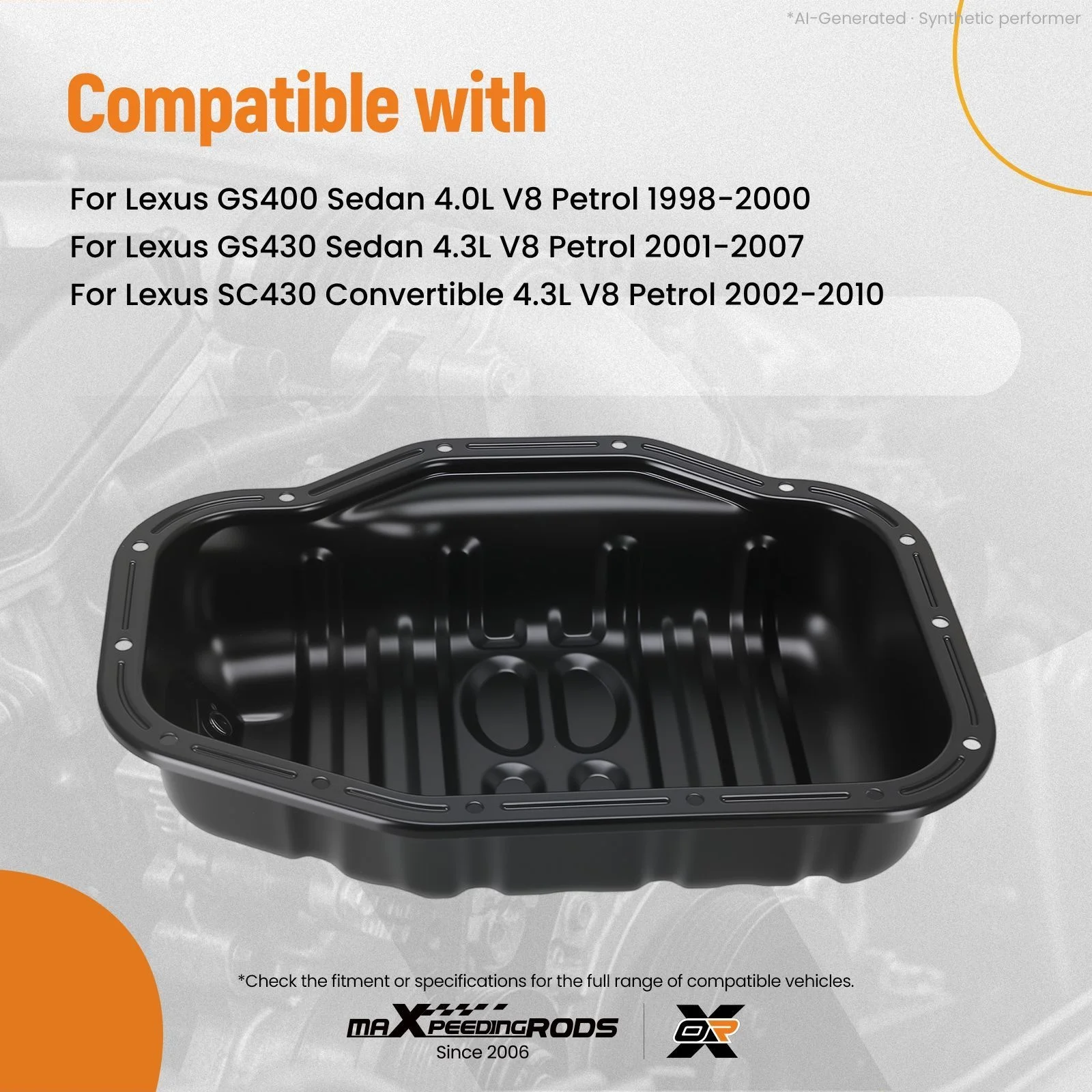Engine Oil Sump Kit for Lexus GS400 GS430 SC430 4.0L 4.3L 12102-50070 TOP28B - view 6