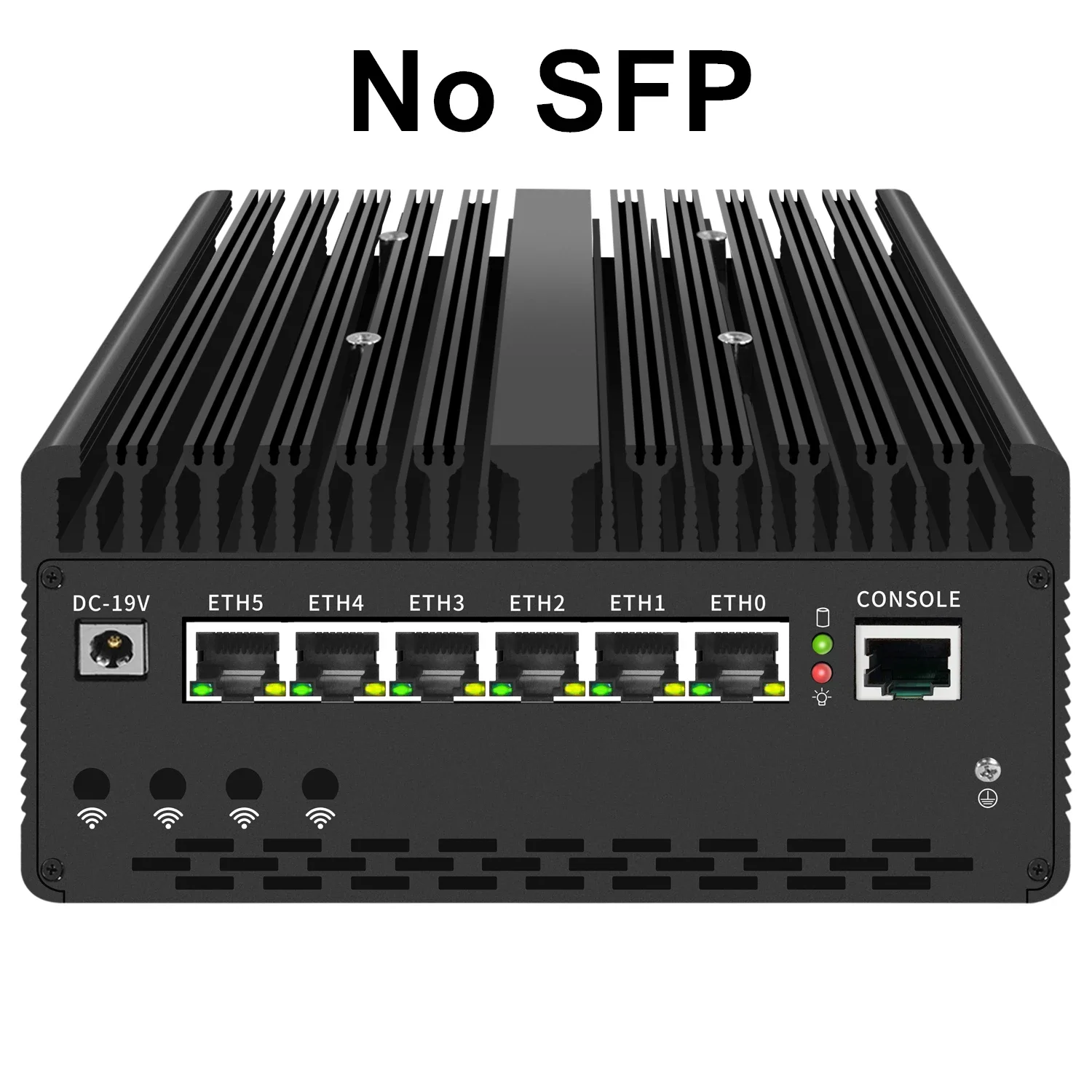 Topton Solid Firewall Mini PC 14th Gen Ultra 7 155H 4x/2x 10G SFP 6*2.5G LAN Intel vPro Thunderbolt 4 2xNVMe Proxmox Home Server