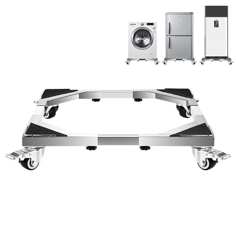 

Mobile Base for Washer Machine Refrigerator, Heavy Duty Universal Rolling Mobile Base Stand with Swivel Wheels for Power Tool