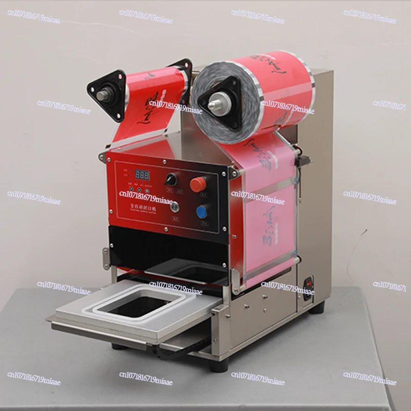 

Automatic small sealing machine, fresh-locking box, commercial fast food takeaway lunch box, disposable plastic bowl baler