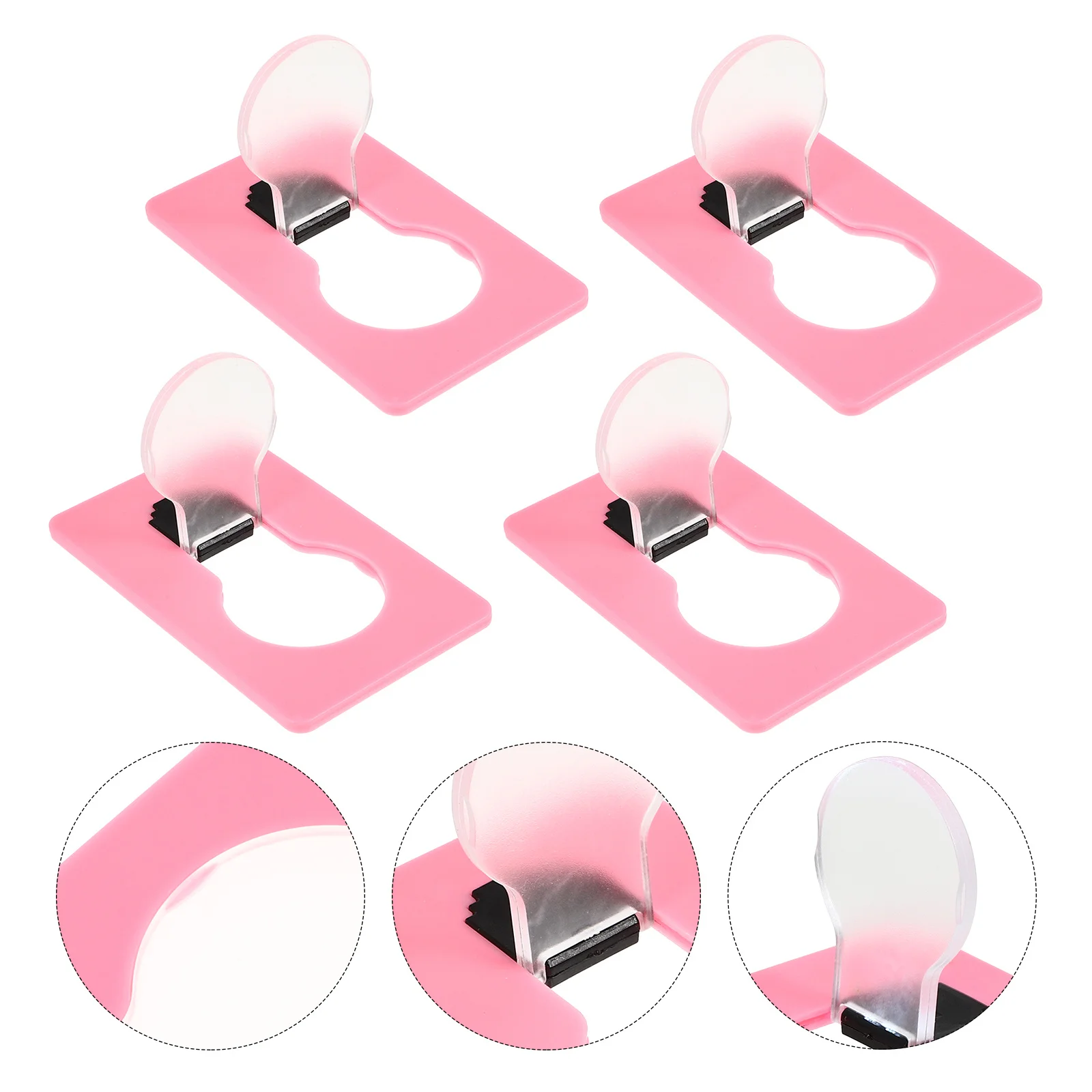 

4Pcs LED Mini Compact Night Light Portable Handbag Purse Bright Warm White Light LED Lovely Handbag Lights