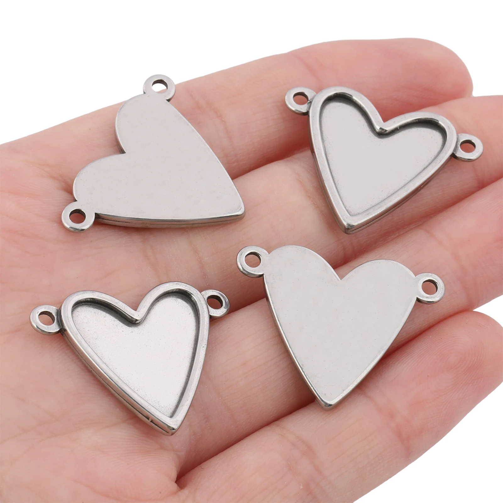 10 peças de aço inoxidável, ba - Pendant Blank Bezel avaliação e preço