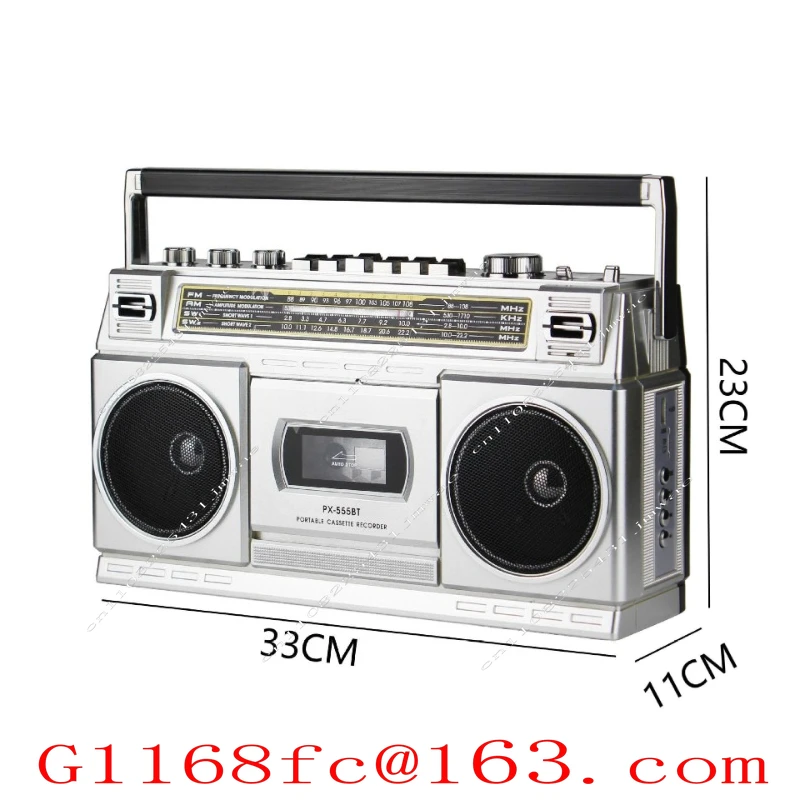 Bluetooth Multi-band Tape Recorder Radio FM Elderly Multi-function Tape Machine