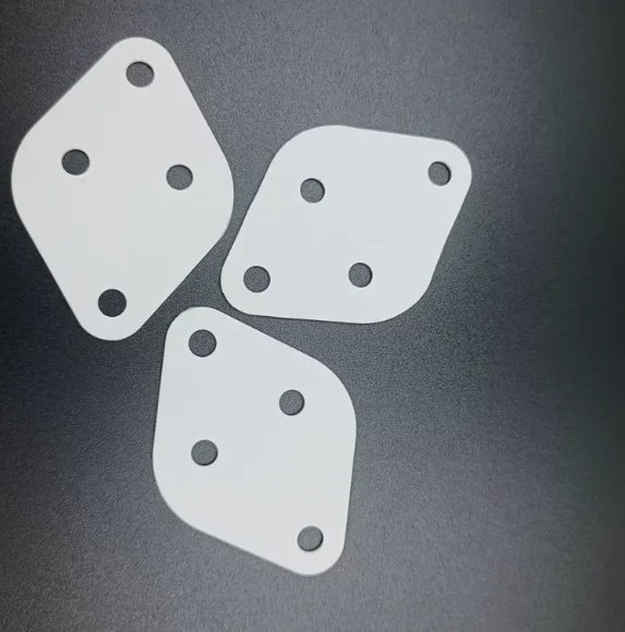 20mm Alumina Ceramic Heat Sink Non-Porous Custom Replacement Tool Parts High-Temp Resistant