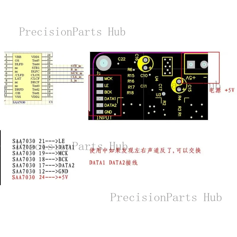 CDM2 CDM4 CD Player Coaxial Output Board