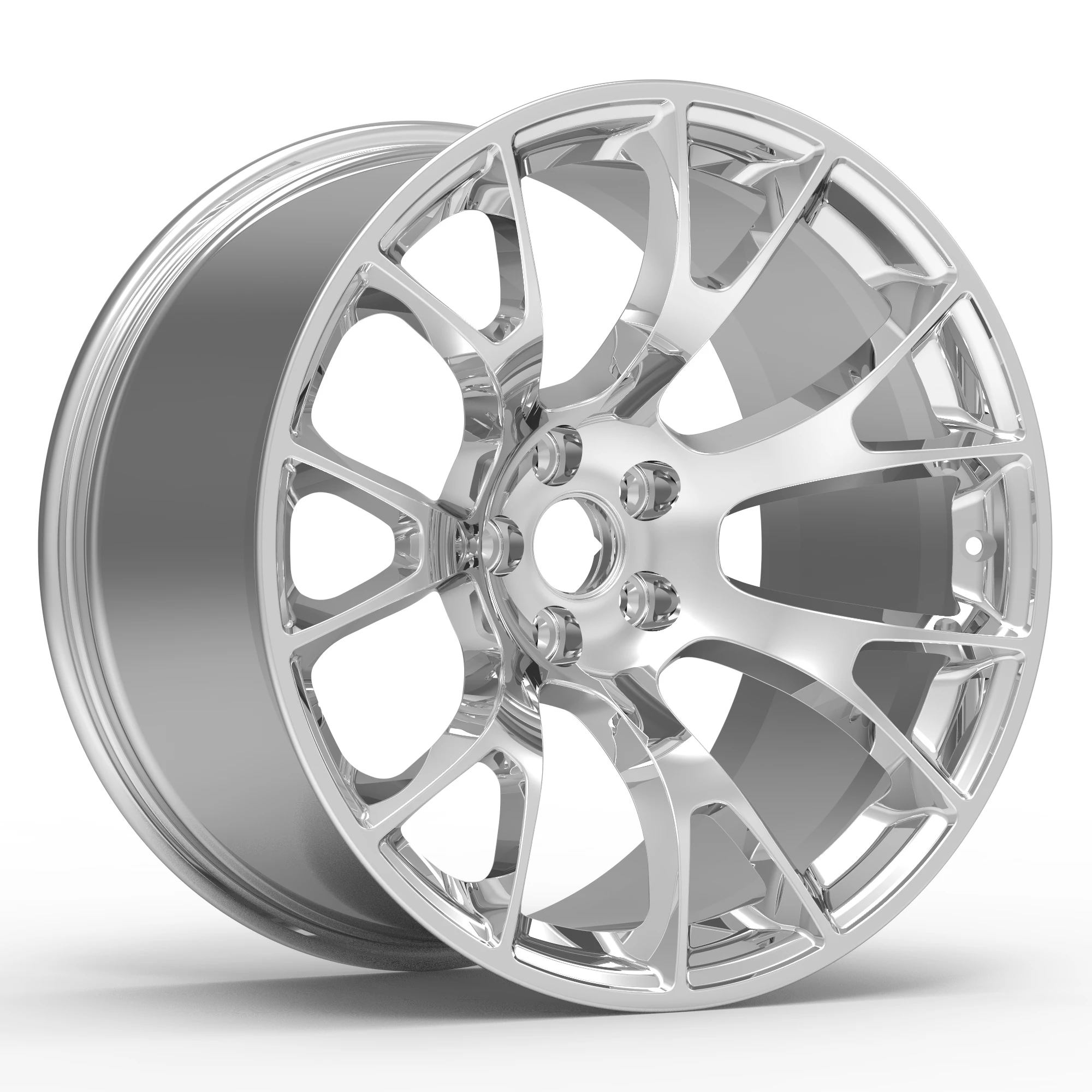 مزورة 20*11 PCD 5*115 ET -2 عجلات الحافات أفضل مناسبة لأي نموذج سيارة-شاحن دودج تشالنجر رحلة دورانجو جديد