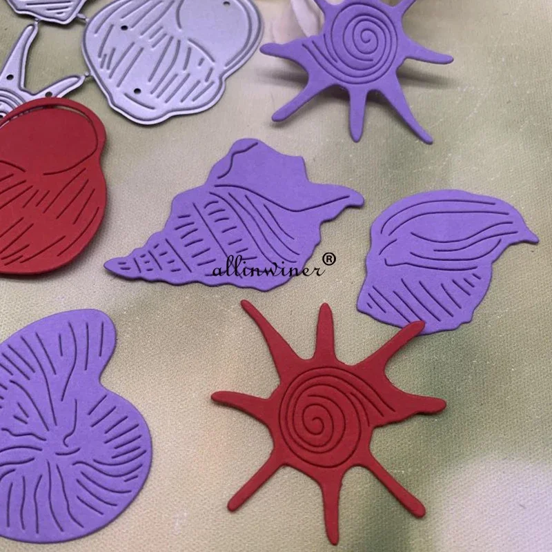 Conch starfish decoration Metal Cutting Dies Stencils For DIY Scrapbooking Decorative Embossing Handcraft Die Cutting Template