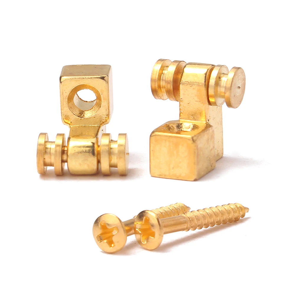 

2Pcs Retainer for Electric Guitar Roller String Tree For Guitar Bass Metal Roller String Tree Lightweight Accessories