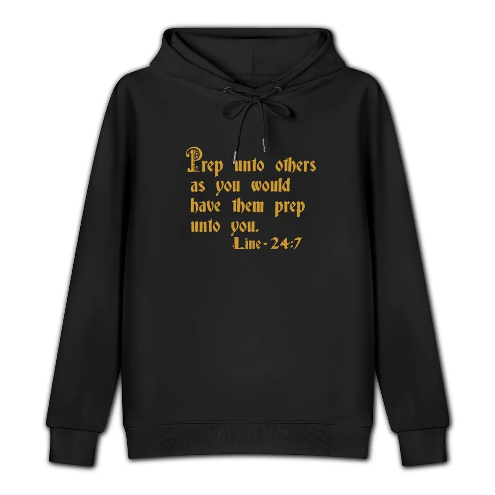 Prep Unto Others - Words to Cook By Pullover Hoodie anime clothes big size hoodie