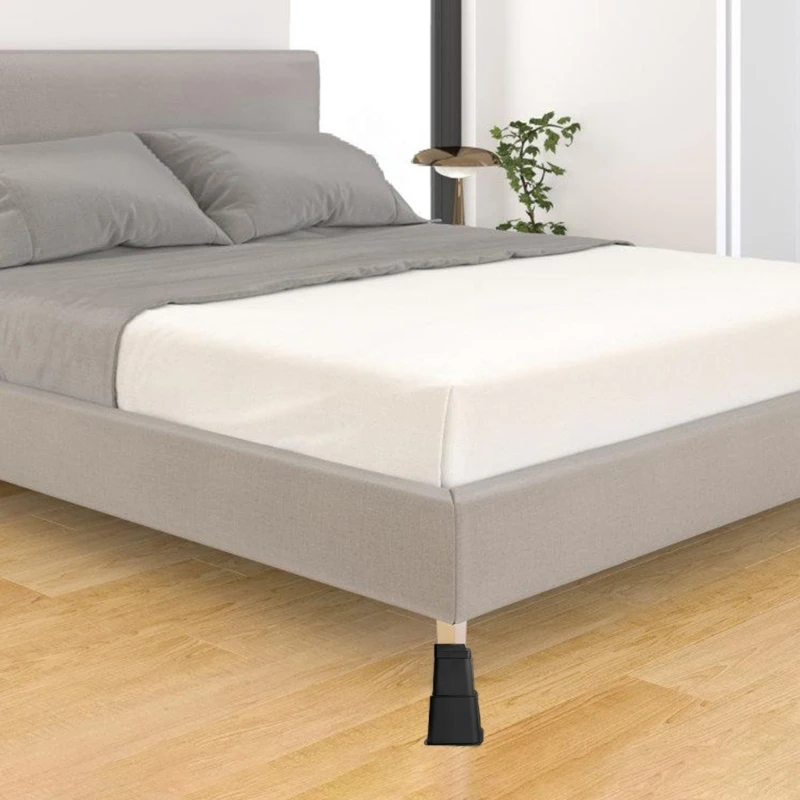 أثاث قابل للتكديس يدعم أرجل السرير وحاميات الأرضيات وارتفاع قابل للتعديل وتصميم بناء بلاستيكي عالي الجودة #3