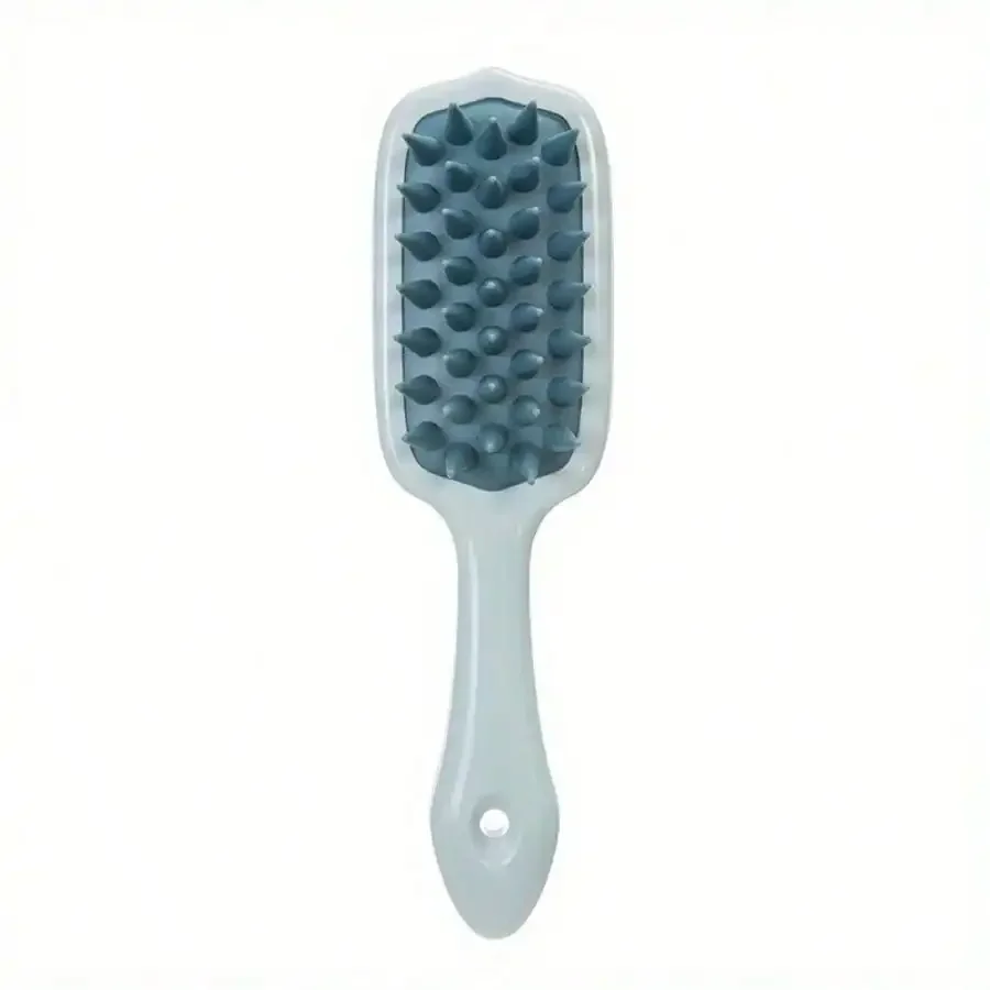Deep Cleansing Scalp Massager & Shower Comb - Heavy-Duty Silicone Long Handle Dandruff Remover With Scalping Massage Brush For, Suitable For Normal Hair Care