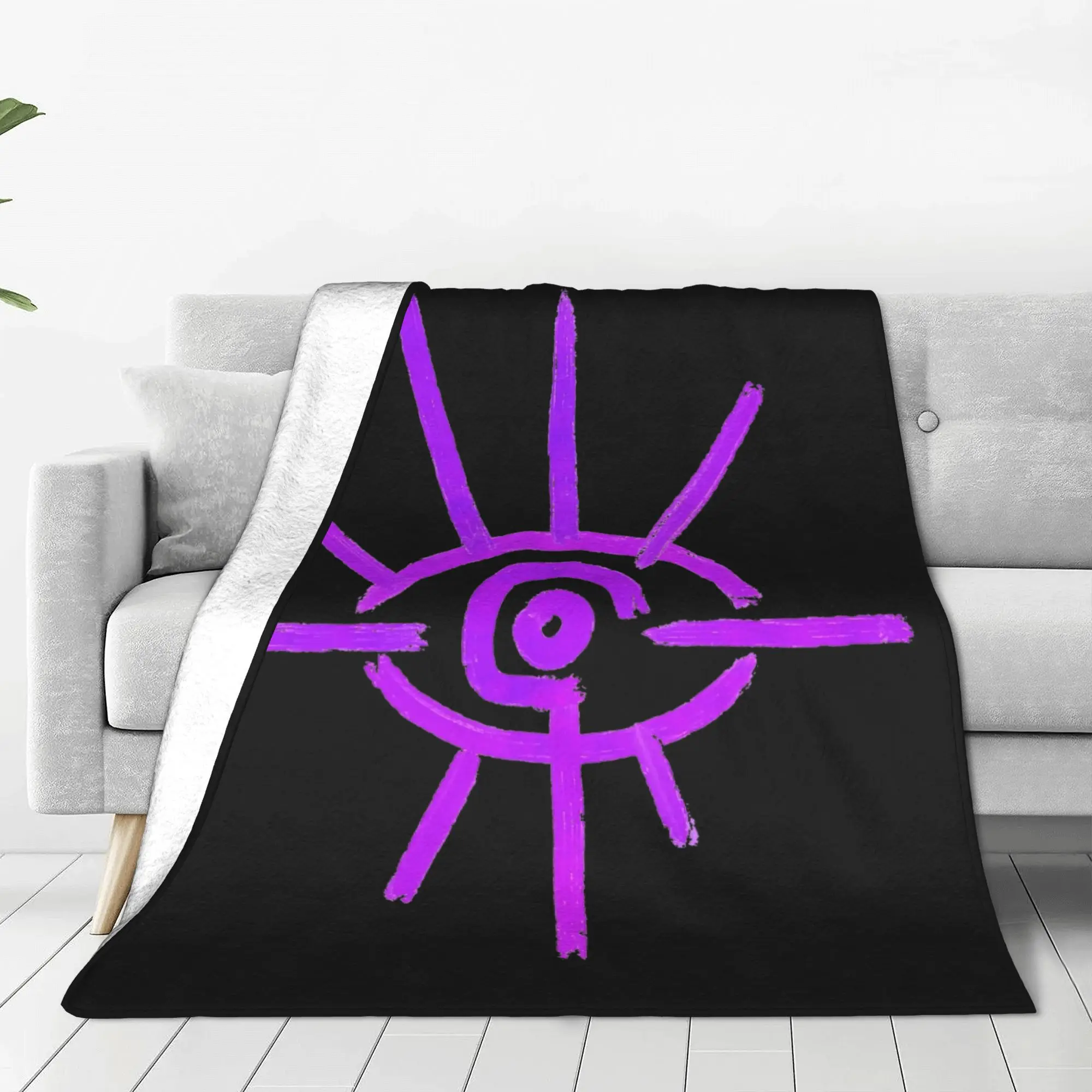 Eye of Zaun Arcane Blankets Fleece Textile Decor   Multifunction Super Warm Throw Blanket for Bedding Outdoor Quilt