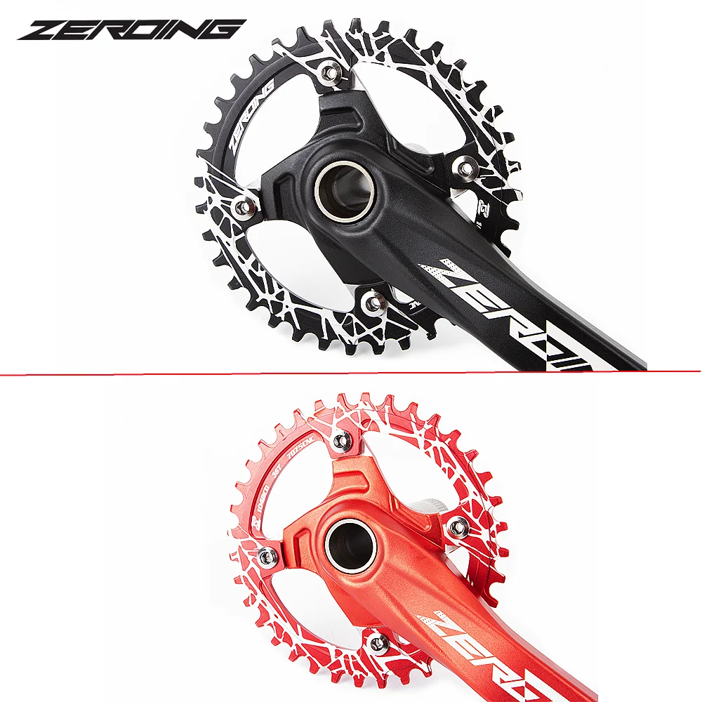 ZEROING M6000 دراجة كرنك الجبلية cranset Chainring 170 مللي متر أسفل قوس Chainring البراغي 32/34/36/38T دراجة أجزاء ل Shimano