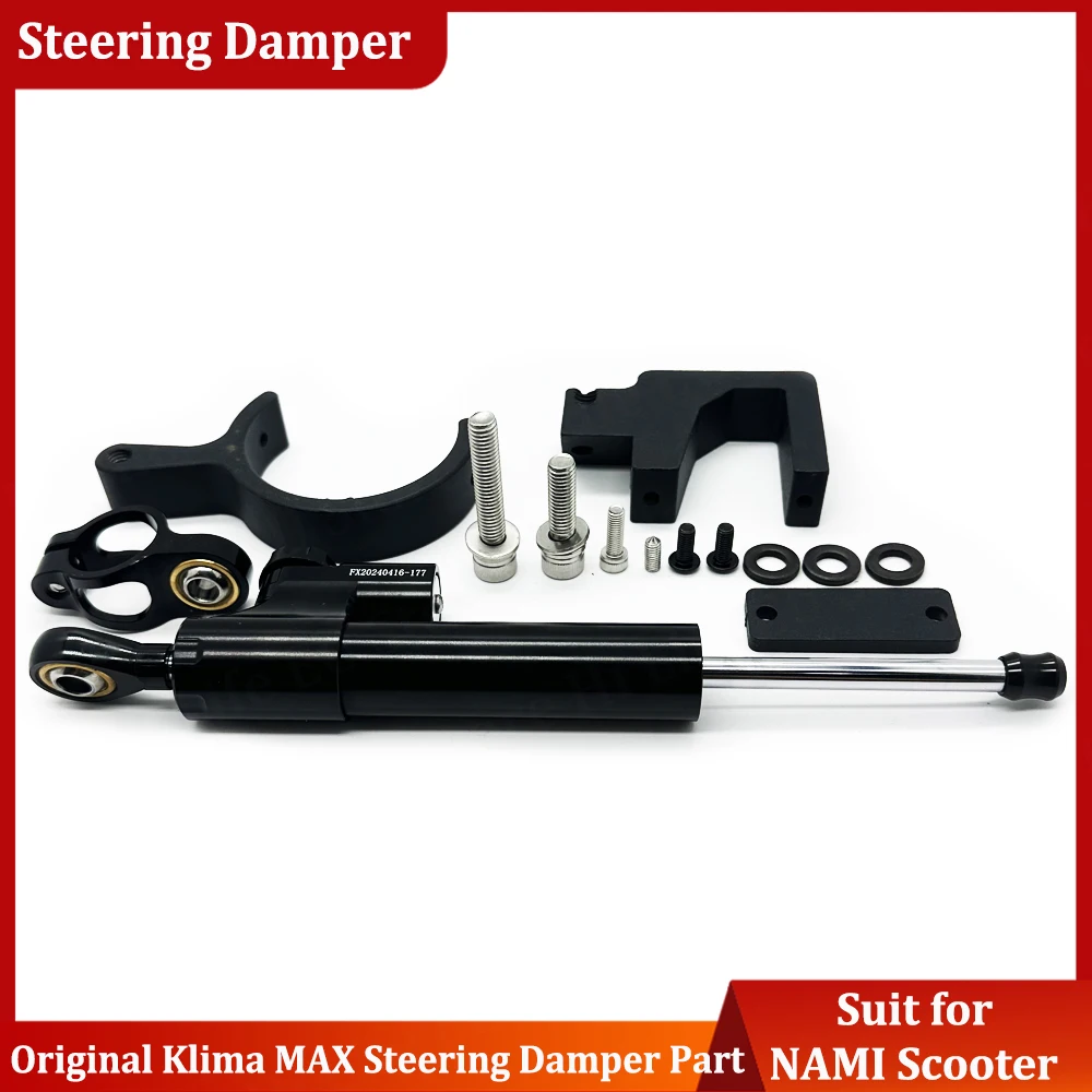 Original Klima Max Steering Damper Kit Spare Part Stabilizer Suit for Klima Steering Damper Kit Electric Scooter