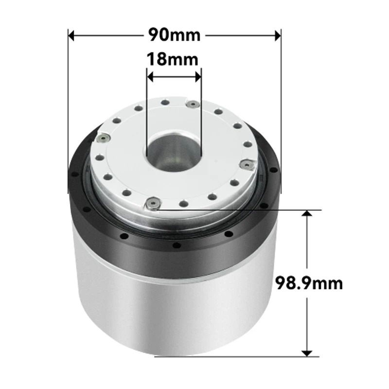 300W Harmonic Drive Gear Motor 30/40/50N.m | Brushless Permanent Magnet Motor with Encoder 30/60RPM for Welding Robot
