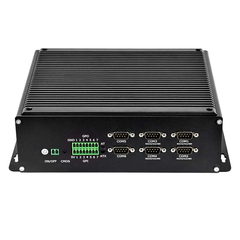 

Embedded industrial control computer host X86 industrial computer 4 display 4 network industrial computer