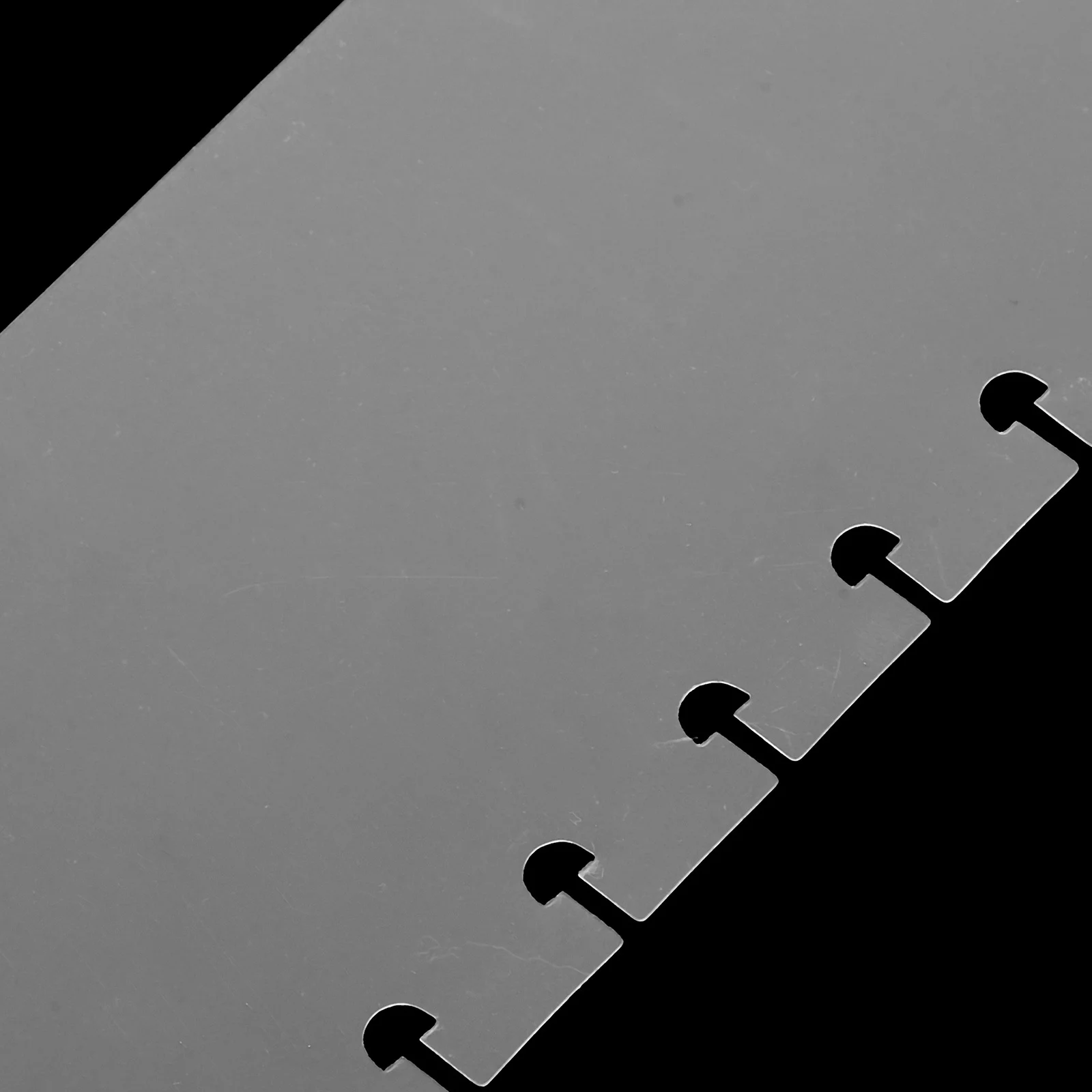 Cartelle divisorie in plastica compatte da 5 pezzi per studenti professionisti Accessori per agenda per notebook Divisori per cartelle raccoglitori