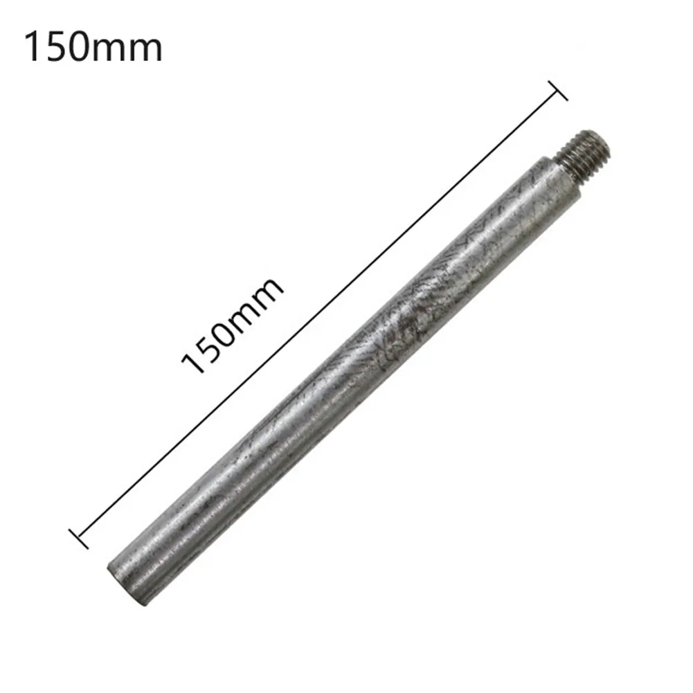 1pc Diamond Core Bit Extension Rod M10 Threads Adapter Rod Angle Grinder Polishing Pad Grinding Connection Rod 150/250/400mm