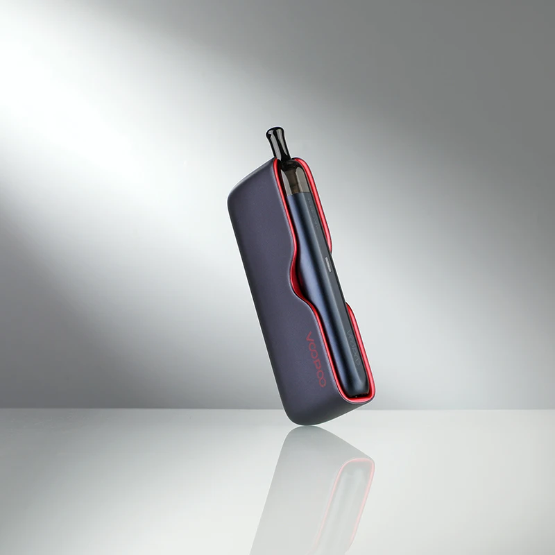 بطارية VOOPOO Doric Galaxy Kit الأصلية بقدرة 10 وات 500 مللي أمبير في الساعة مع بنك طاقة 1800 مللي أمبير في الساعة 2 مل خرطوشة جراب 1.2ohm E السجائر