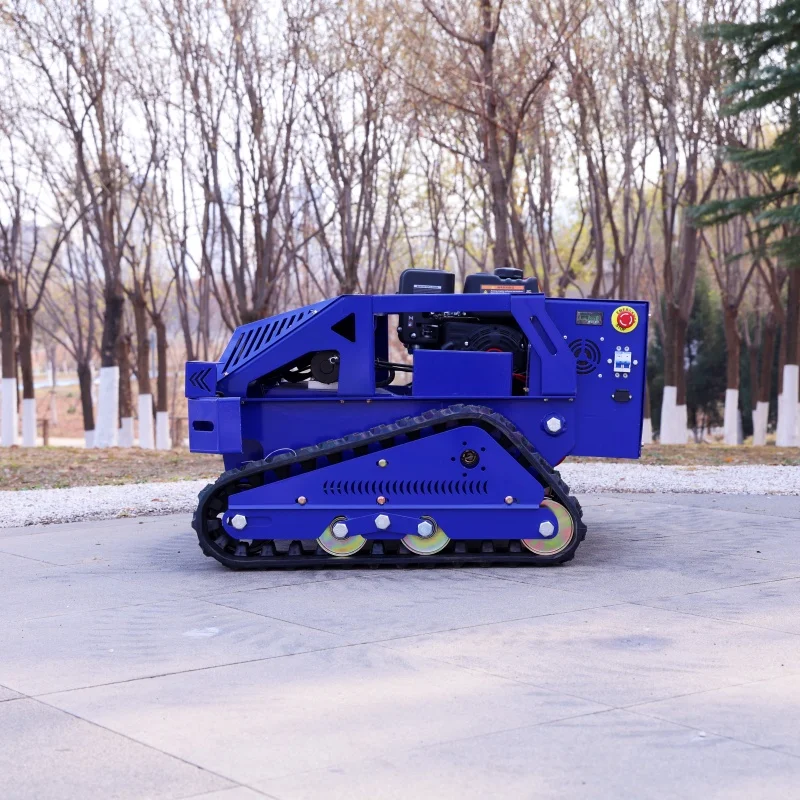 

Индивидуальная косилка с дистанционным управлением, подходящая для различных террас, вездеходная самоходная газонокосилка для фермерских газонов