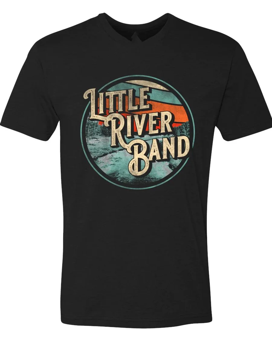 VTG Little River band black T-shirt Cotton Unisex S to 5Xl TA4882