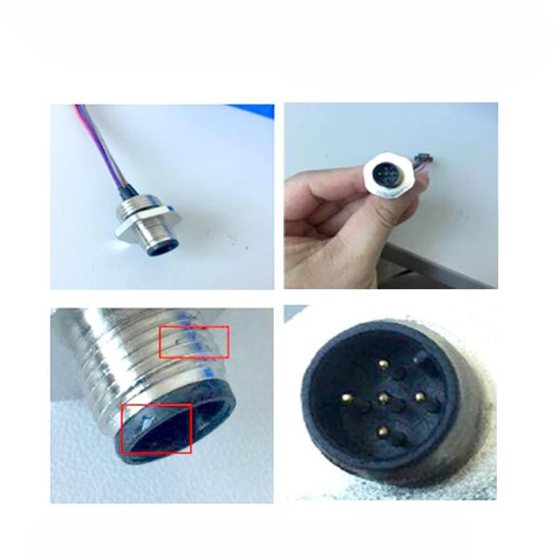 High Quality M8 8-pin Sensor Connector Waterproof Elbow with Wire Plug Male and Female 3 4Pin +2m PVC