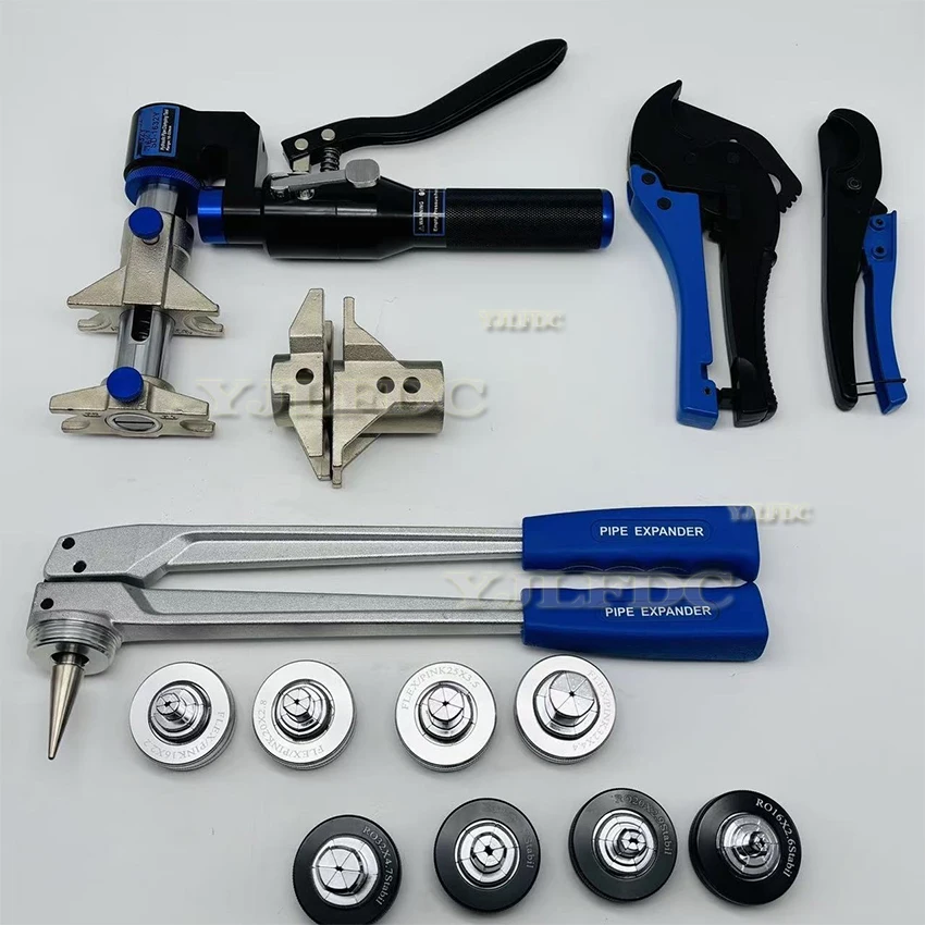 Herramienta de prensado hidráulico Pex IG-1632AZ Rango 16-32mm utilizada para sistemas REHAU con herramientas de prensado y expansión PEX PVC