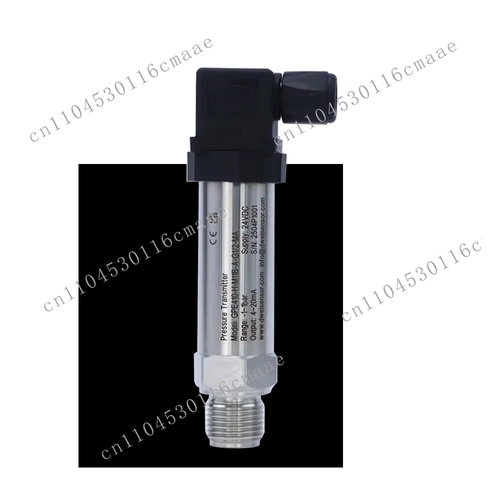 GPE400 Hydraulic Liquid RS485 4-20mA I2C 0-10V Absolute Meter Water Vapor Vacuum Sealed Pressure Transmitter
