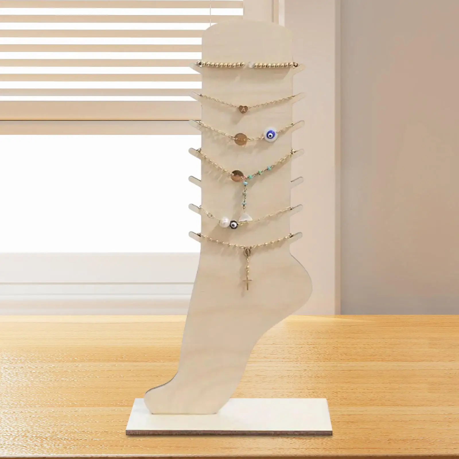 

Деревянная подставка для ювелирных изделий, держатель для браслета, креативное украшение