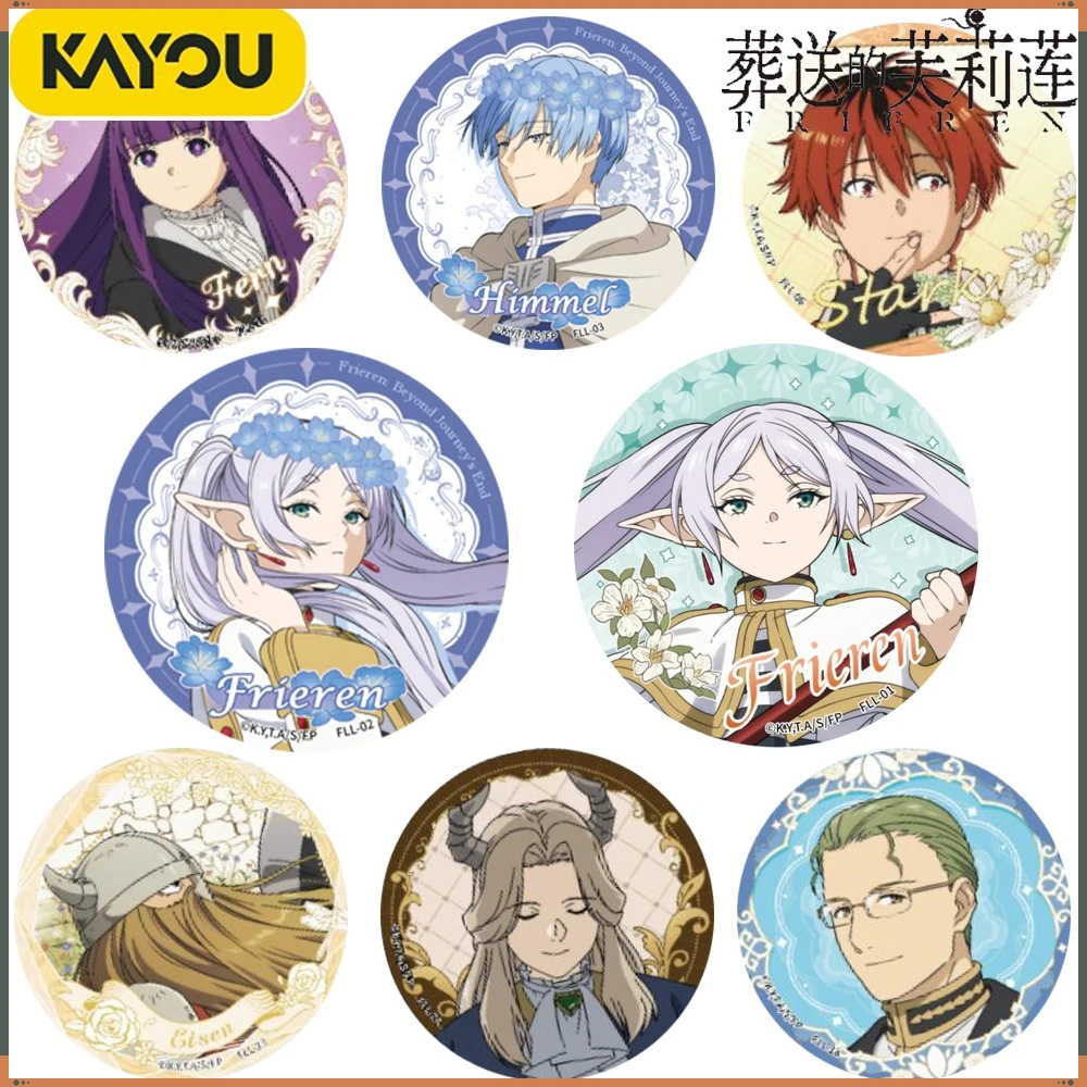 

KAYOU Original Frieren: Beyond Journey's End Surprise Hidden Characters Badges Anime Popular IP Creative Peripheral Decor Gifts