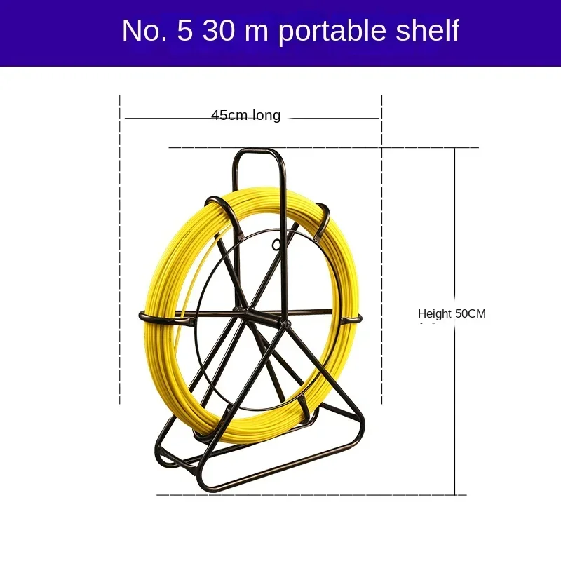 Wire Threading Device Pipe Threading Device Electrician Wire Threading  Fiberglass Pipe Dredge Device Optical Cable Cable Puller