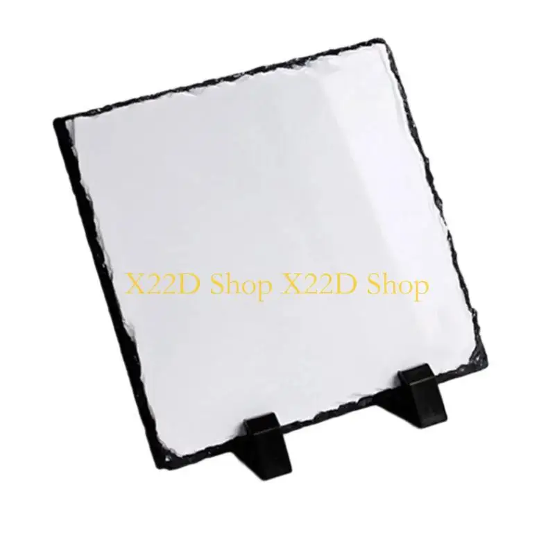 X22D Sublimations Blank Rock Photo Slates for Diy Photo Print Small Picture Frames