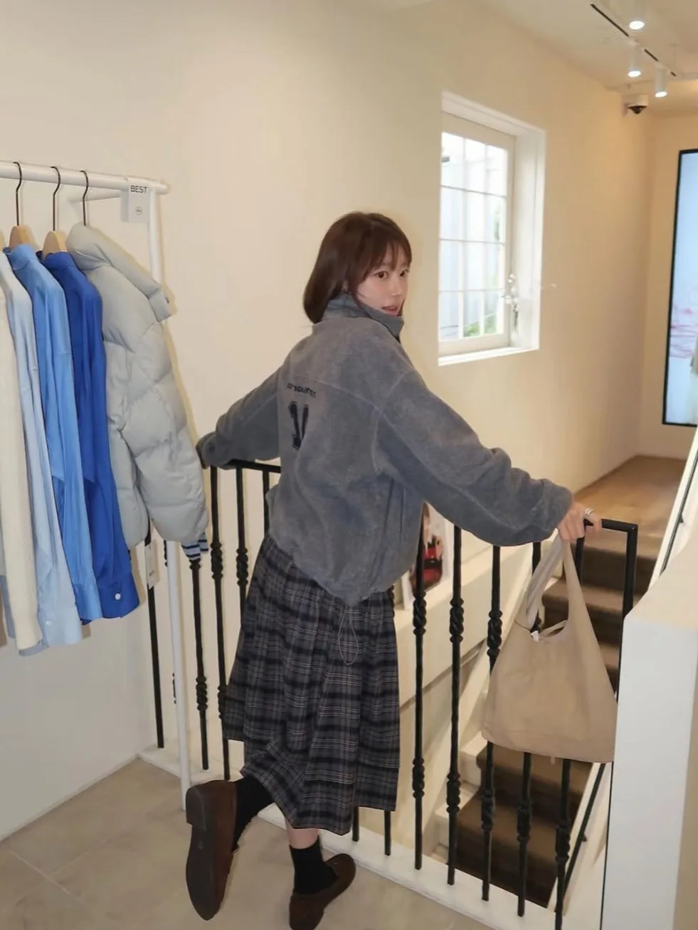 Retro Sle dames losse pasvorm Fce Jaet opstaande kraag digitaal borduurwerk jas ort lengte lange Sve Autumn Faion