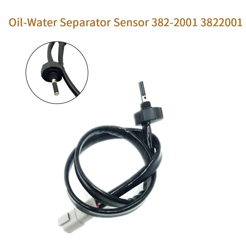 

382-2001 3822001 Oil Water Sensor Excavator Parts For MOTOR GRADER 12M Oil-Water Separator Sensor Parts