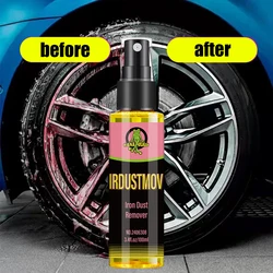 Iron Powder Remover Rust For Metal Auto Wheel Hub Rust Prevention Spray Paint Care Brake Cleaner Auto Accessories