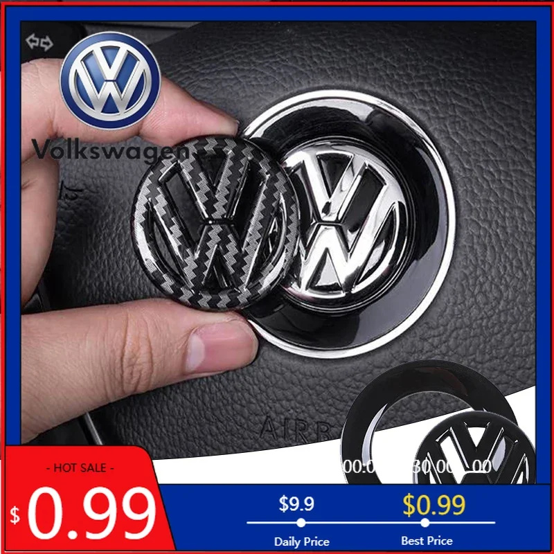 

Подстаканники, автомобильный руль, эмблема, наклейка, аксессуары для интерьера для Volkswagen GTI Polo Golf Passat Scirocco Beetle Tiguan Ma